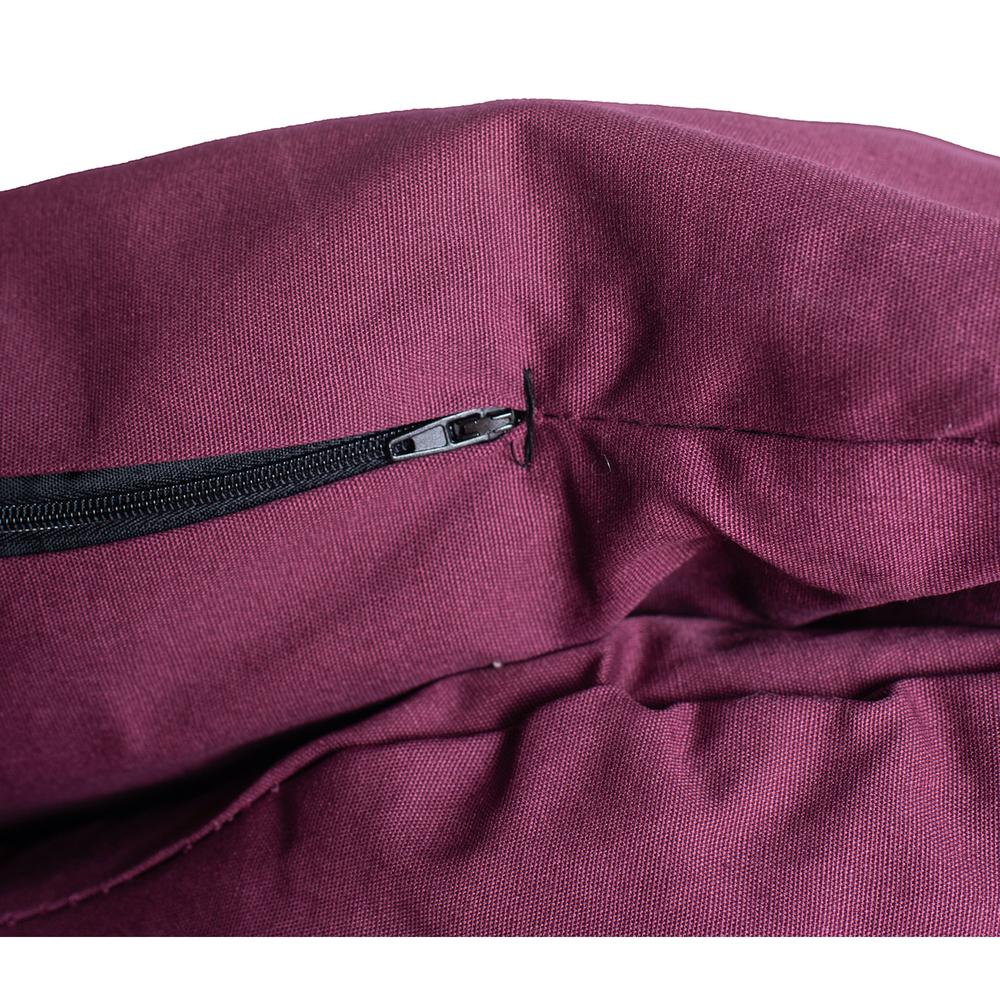 Extra Large Burgundy Bolstered Pet Bed