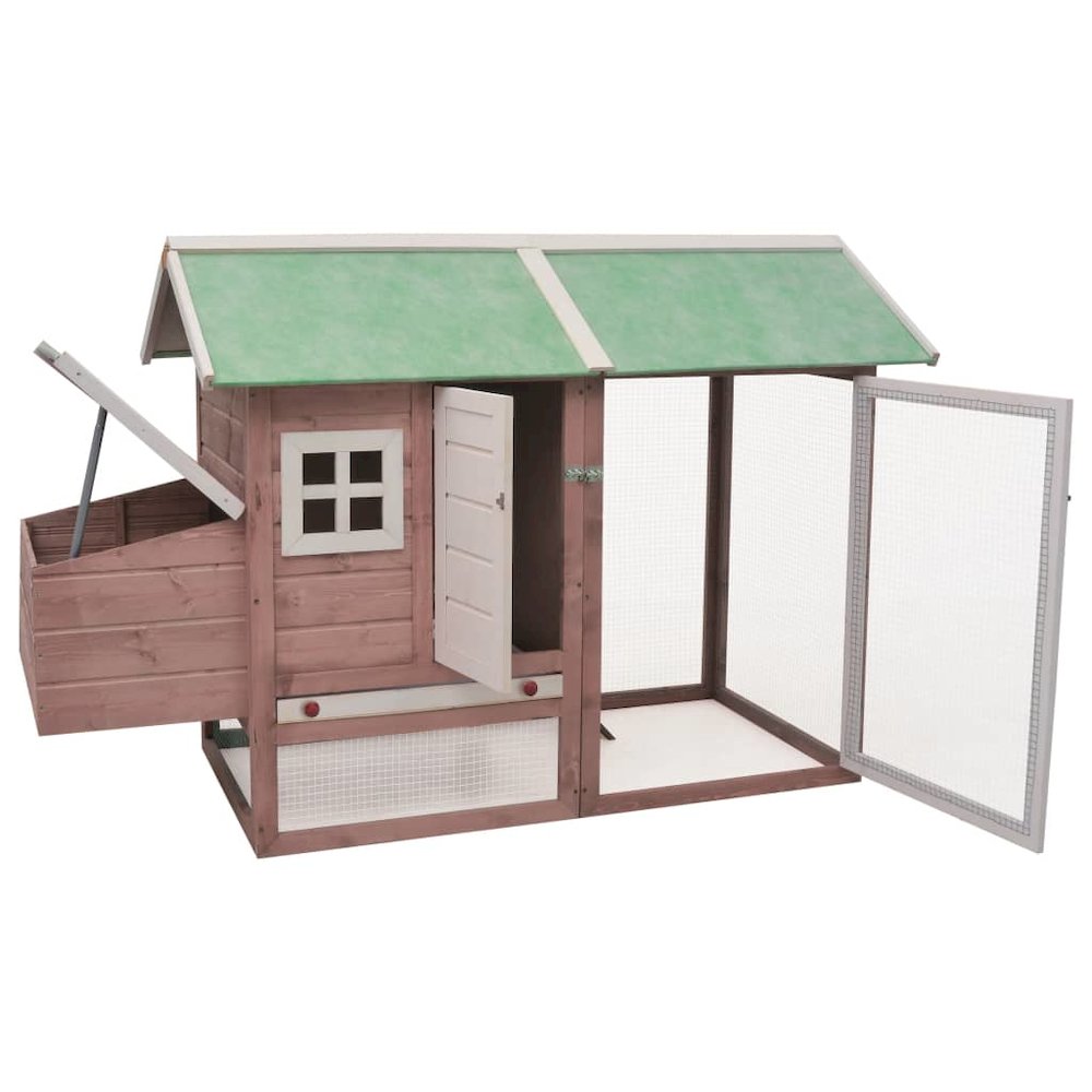Rabbit Hutch Mocha And Green