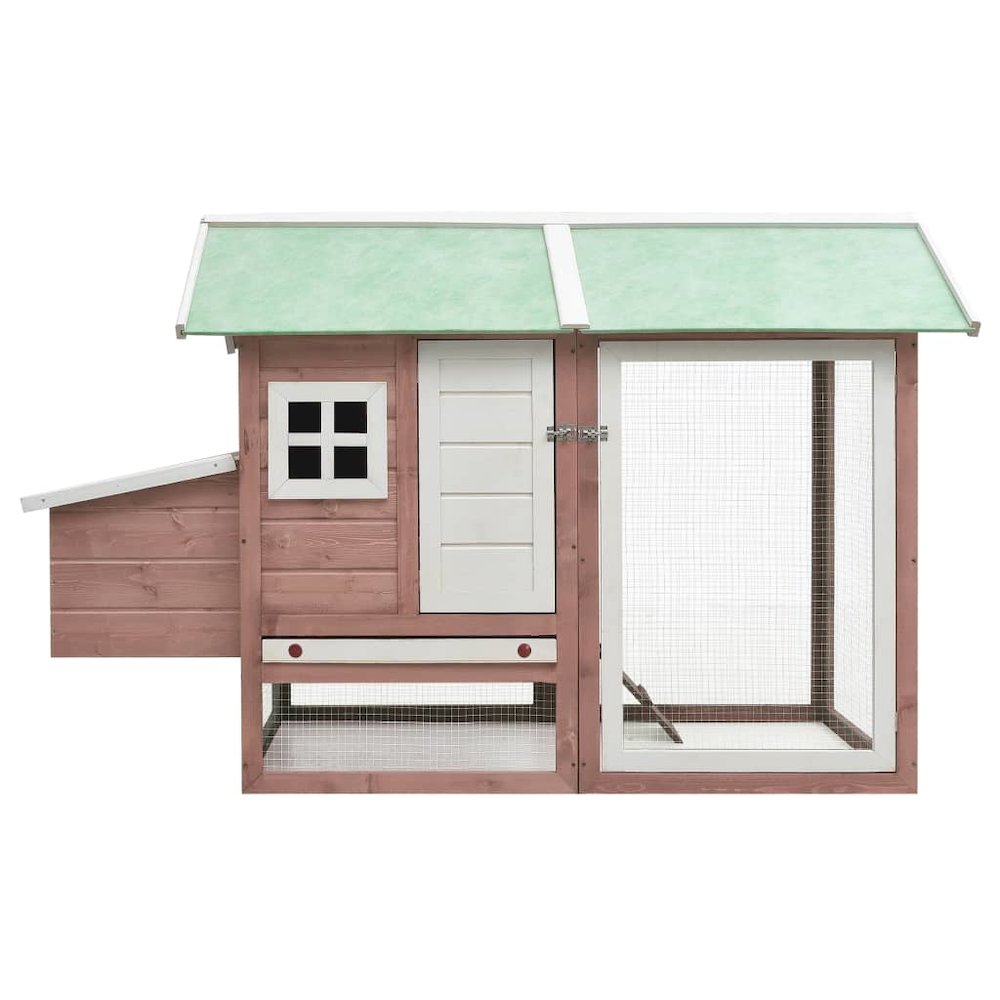 Rabbit Hutch Mocha And Green