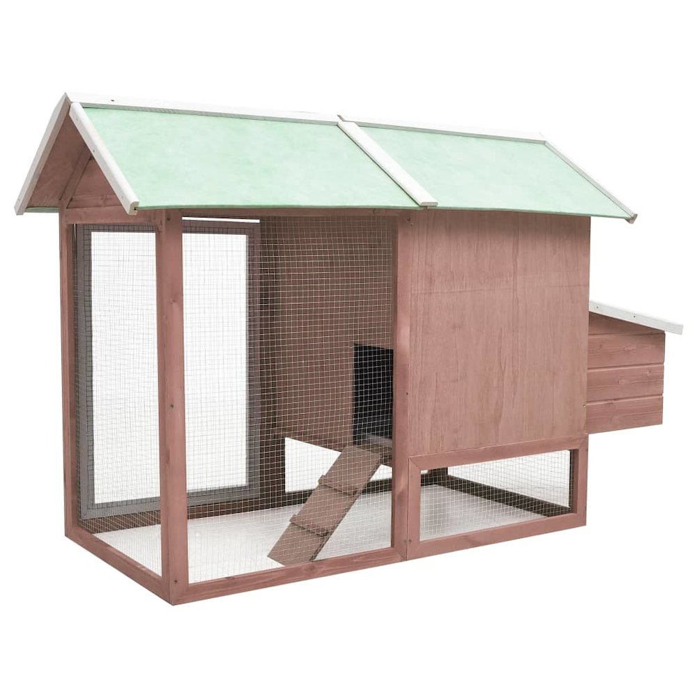 Rabbit Hutch Mocha And Green
