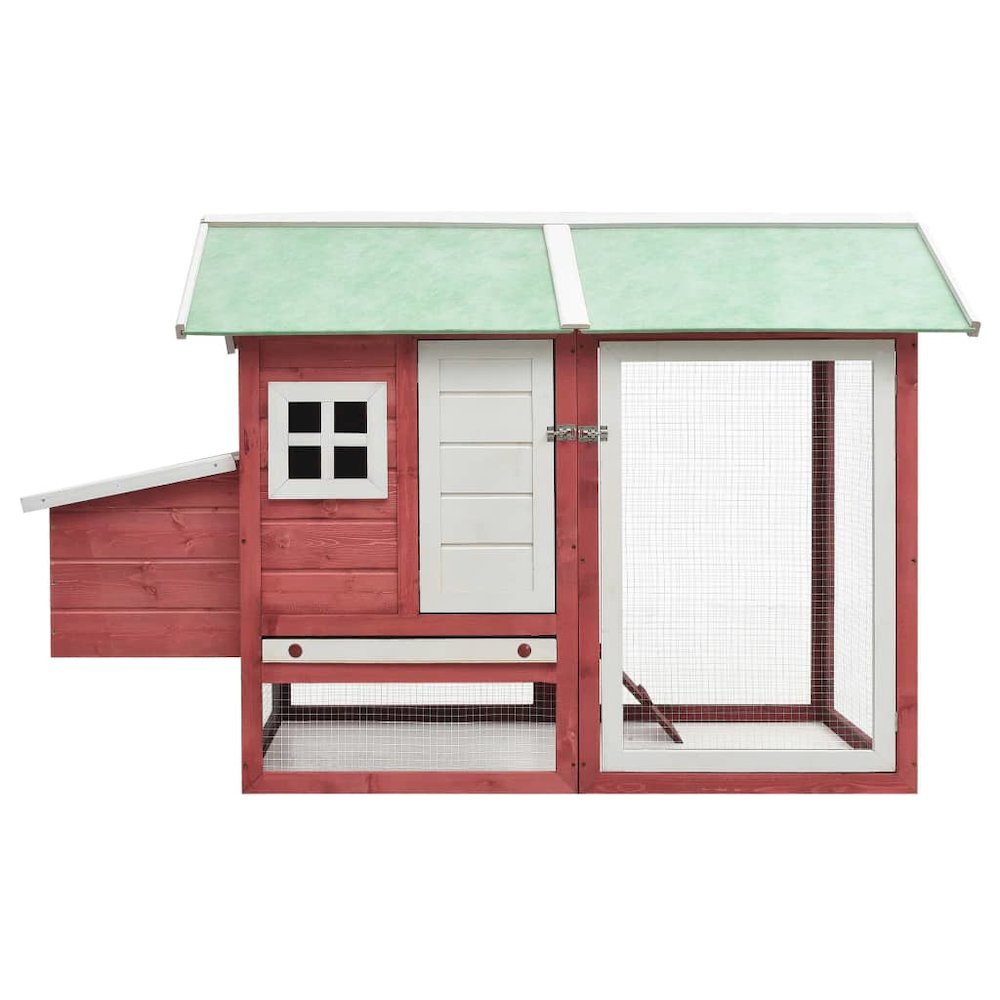 Rabbit Hutch Red And Green