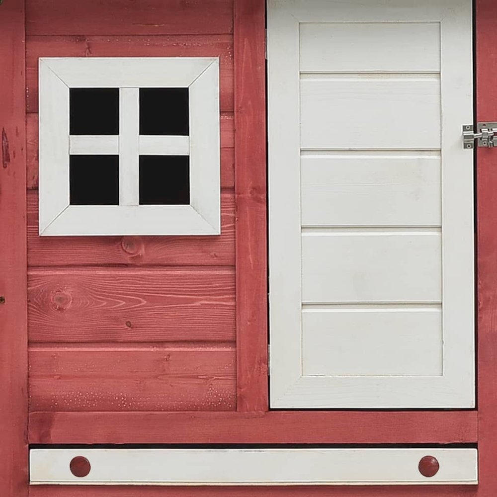 Rabbit Hutch Red And Green