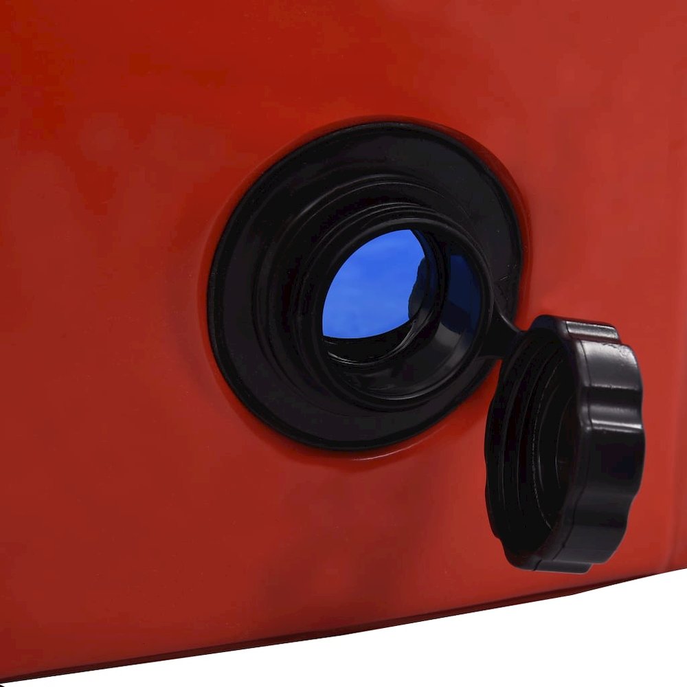 Dog Swimming Pool Red Pvc Foldable
