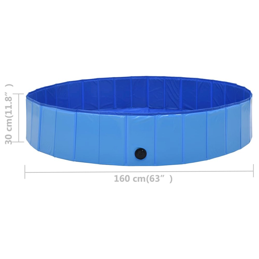 Dog Swimming Pool Blue Pvc Large Foldable