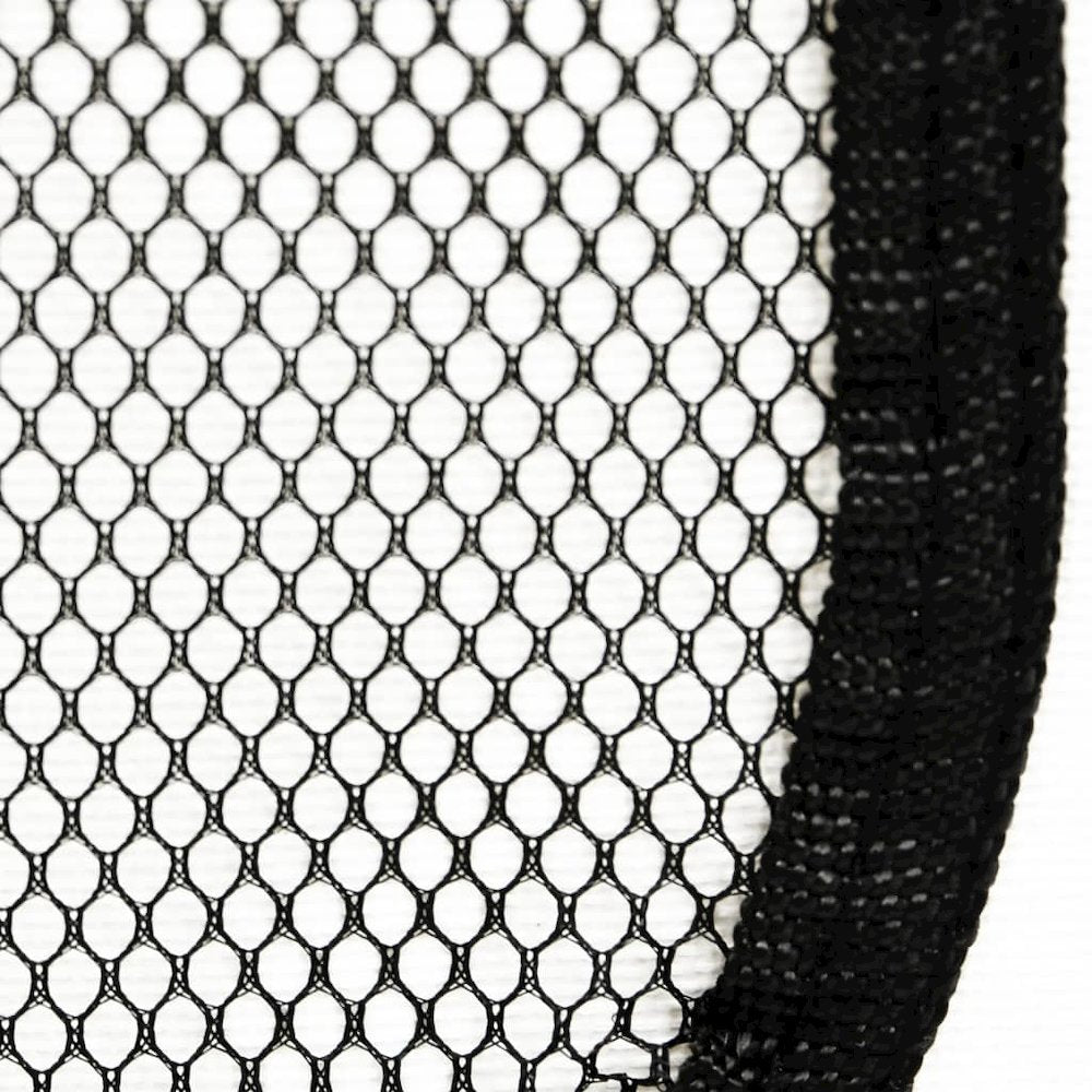 Dog Playpen Black And Cream Polyester And Steel Medium Foldable