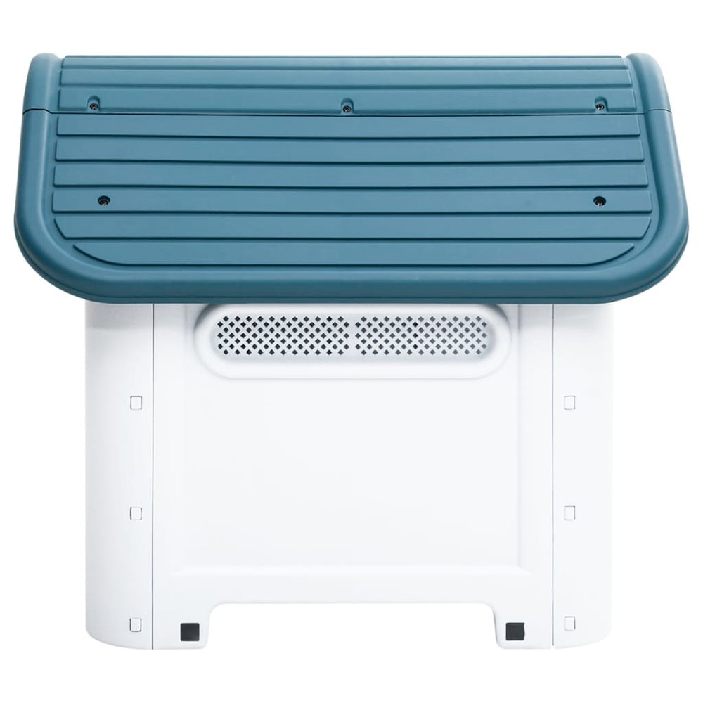 Dog House Blue And White Polypropylene Small Durable