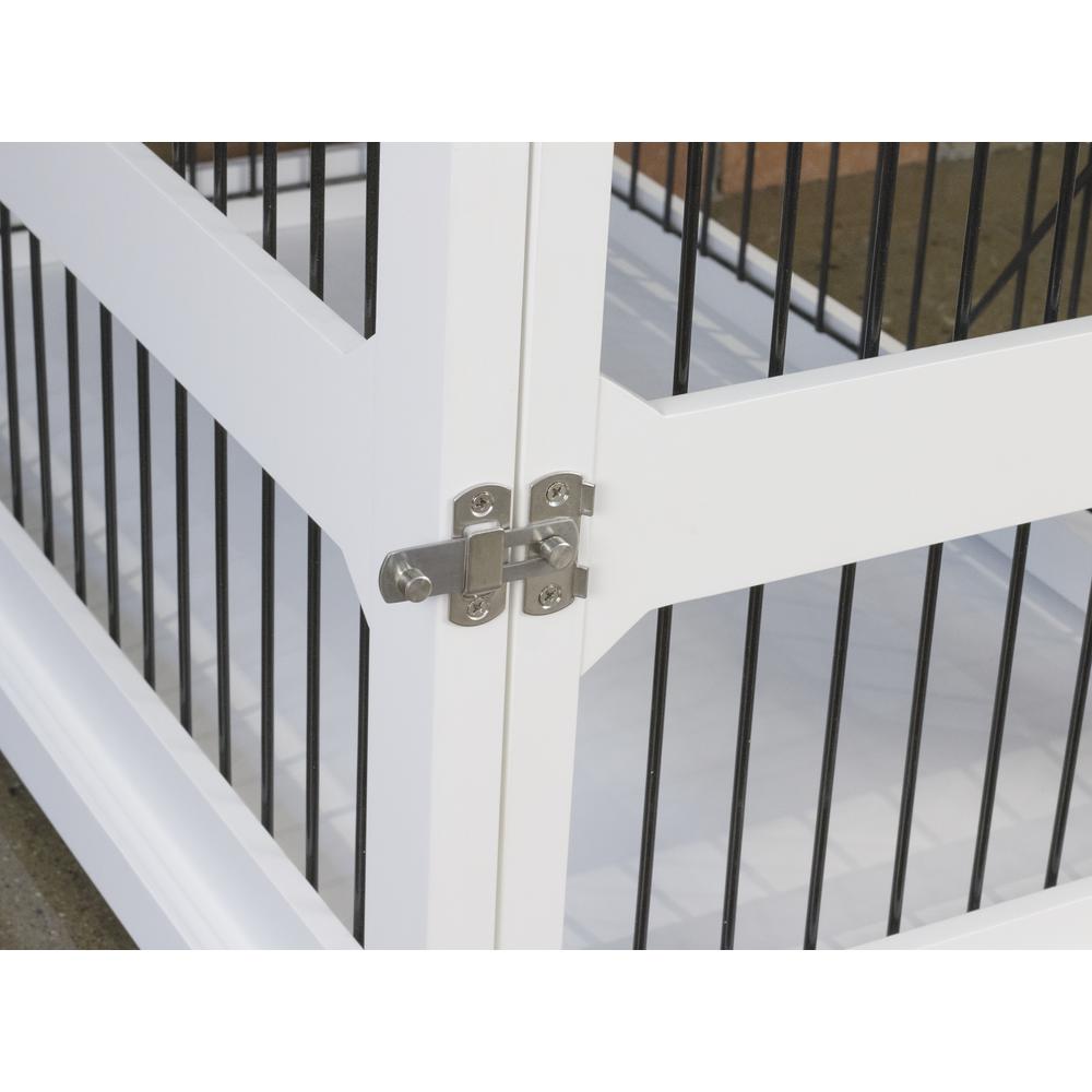 Slide Aside Crate And End Table, White, Medium