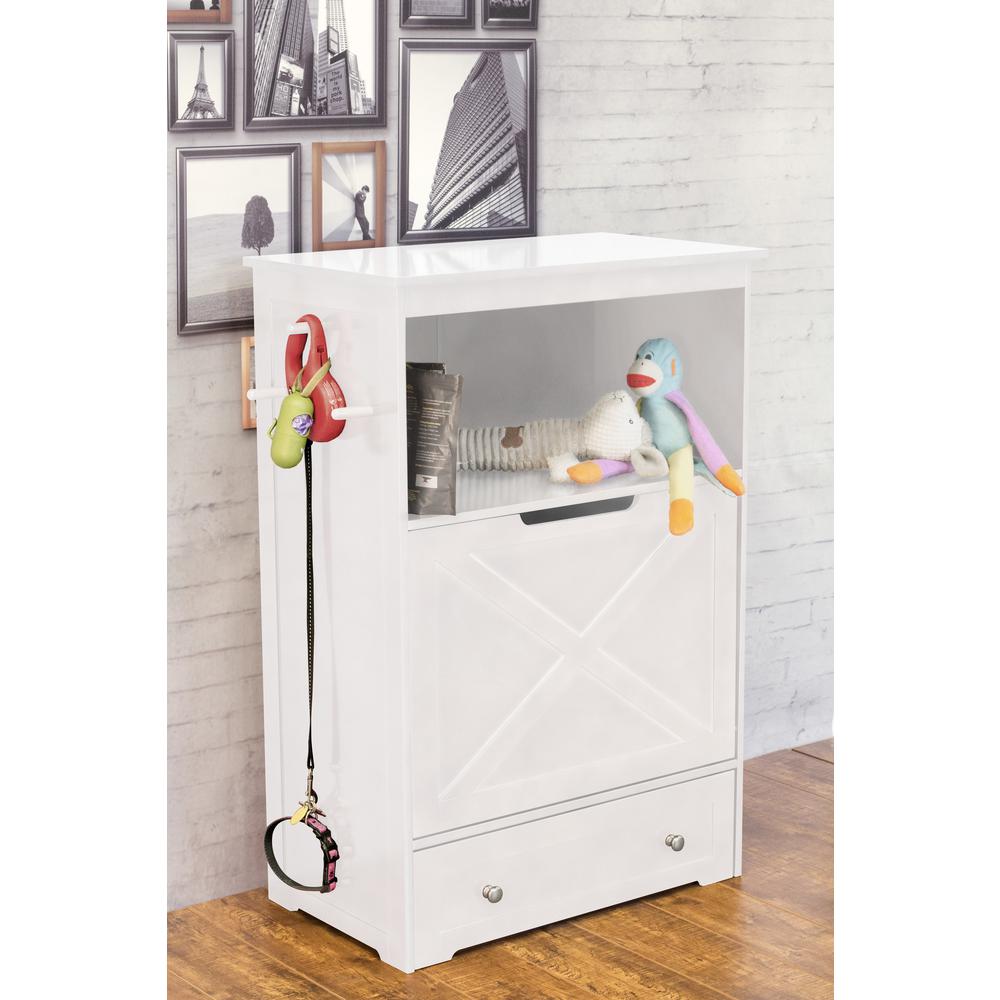 Windsor Pet Feeder, White