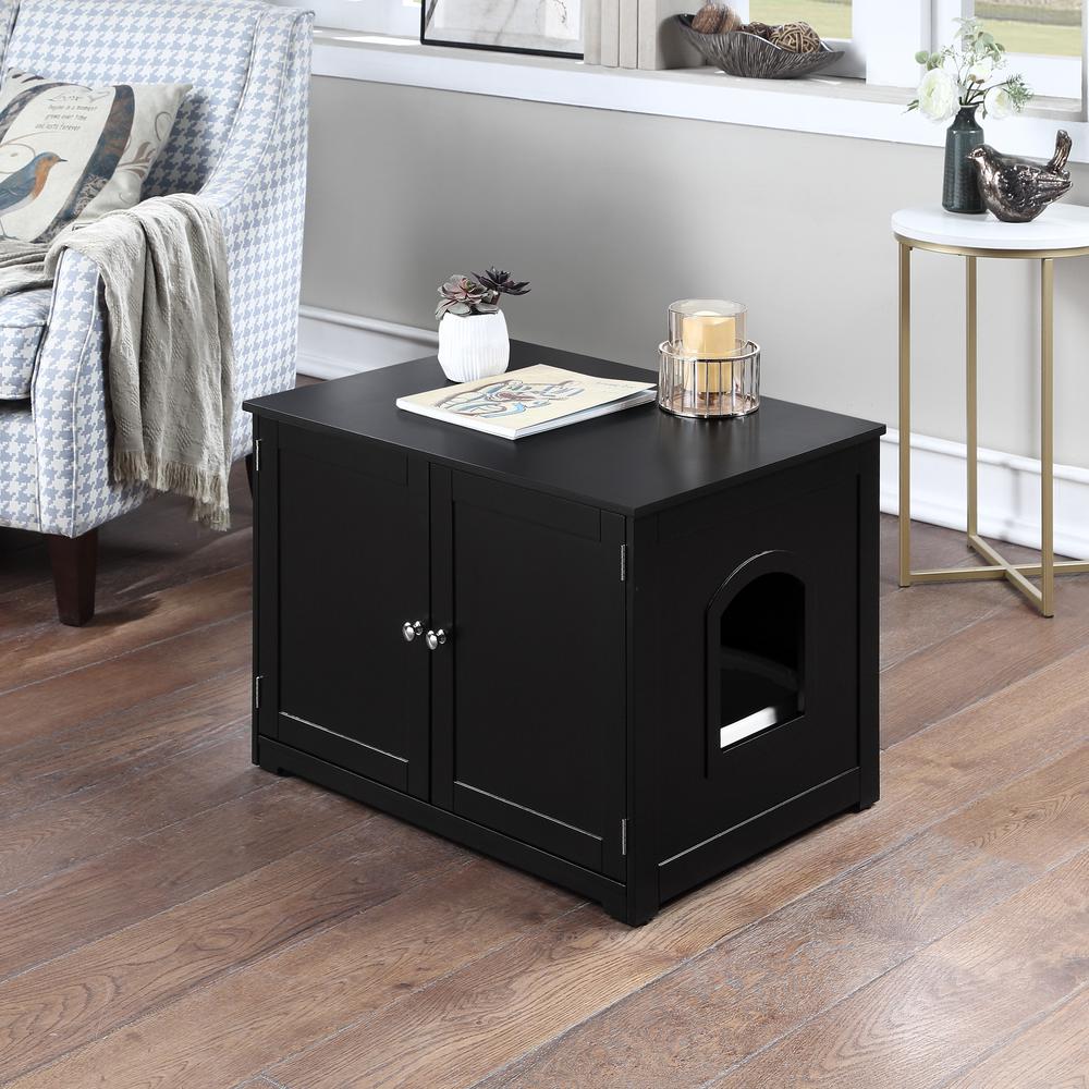Kitty Litter Loo Bench, Black