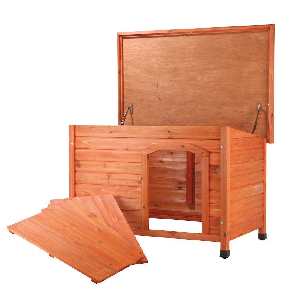 natura Classic Dog House, Large, Brown
