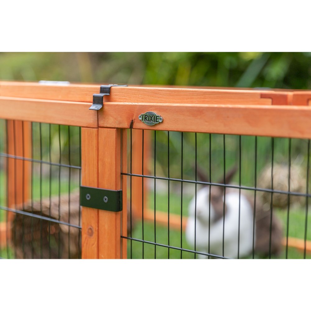Weatherproof Outdoor Large Small Animal Cage and Run Extension w-Hinged Roof
