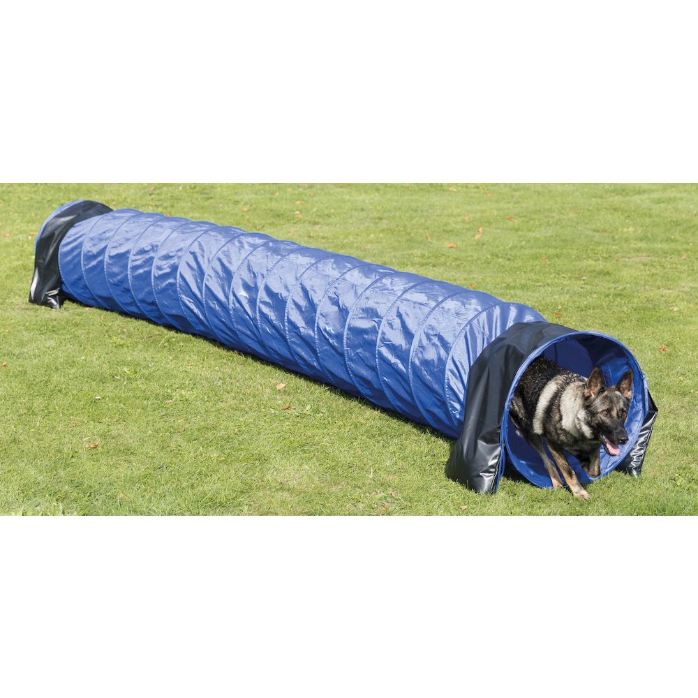 Dog Agility Tunnel 16.5', Portable Dog Training Tunnel, Obedience