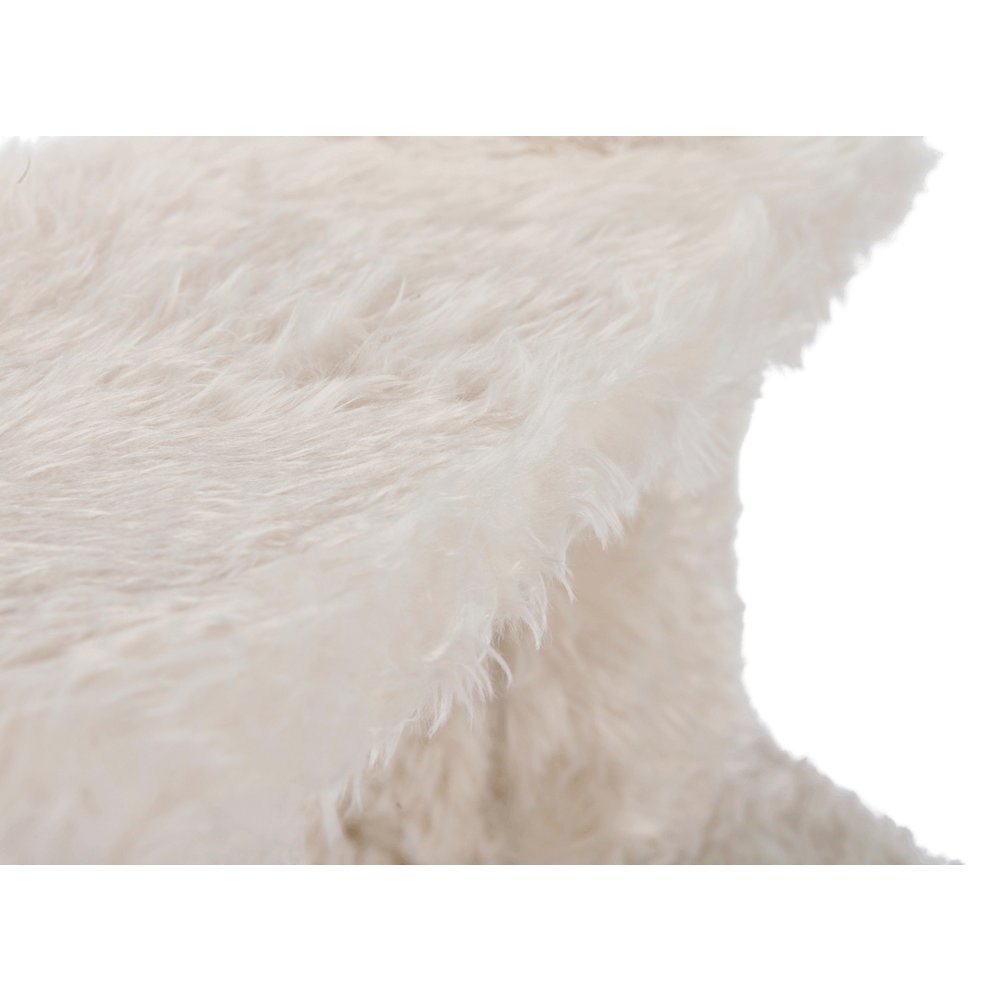 Baza Senior Plush & Sisal 27.6" Cat Tree Scratching Posts Hammock & Steps, Cream