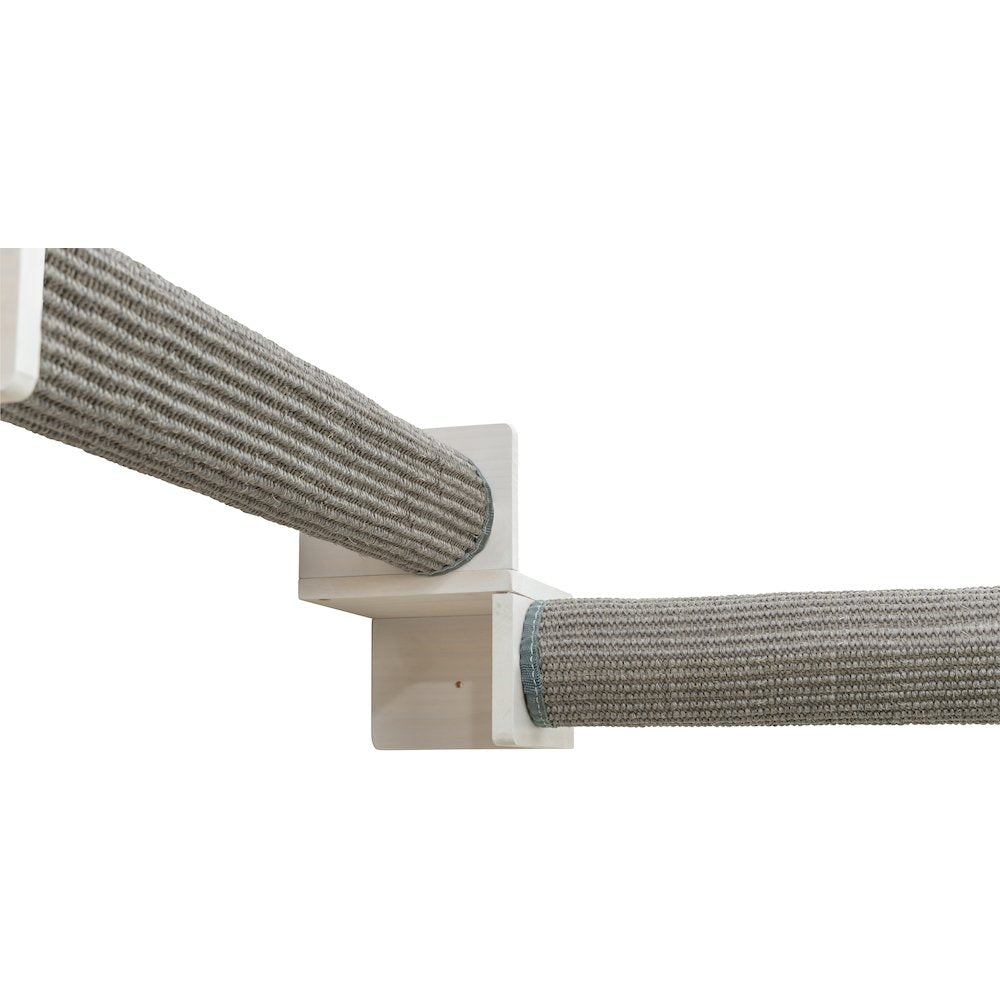 Wall Set 5 Wall Mounted Cat Perch System with 2 Scratching Posts for Corners