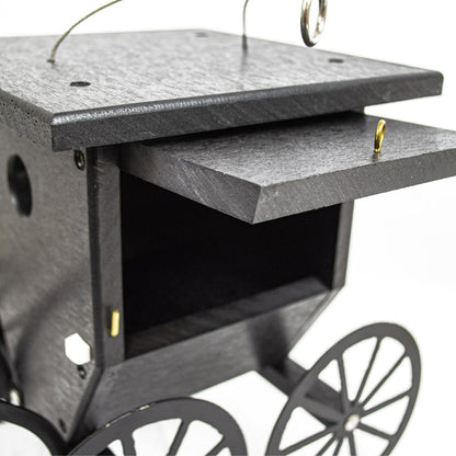 Buggy Wren Bird House Model GM36BK Made of High Density Poly Resin