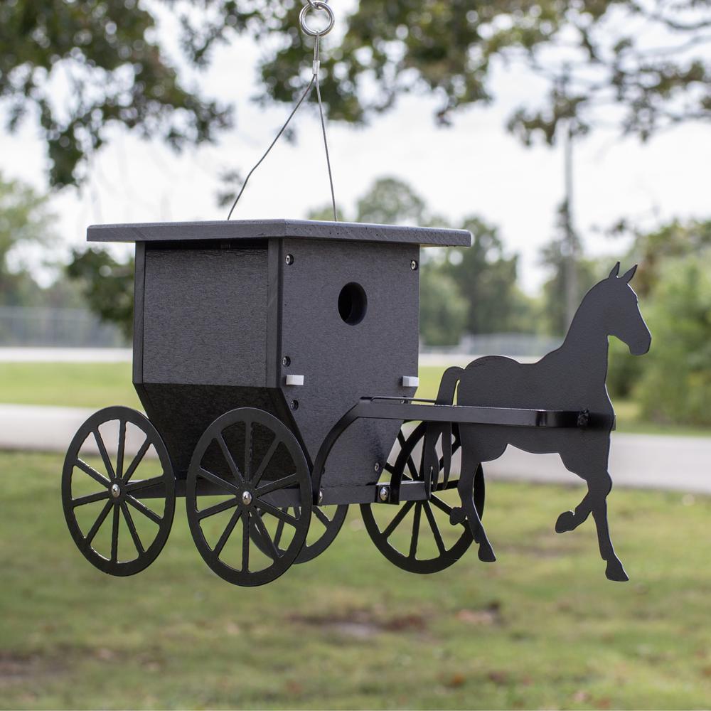 Buggy Wren Bird House Model GM36BK Made of High Density Poly Resin