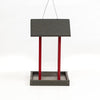 Tall Bird Feeder Made with High Density Poly Resin