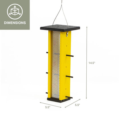 Finch Bird Feeder Made with High Density Poly Resin