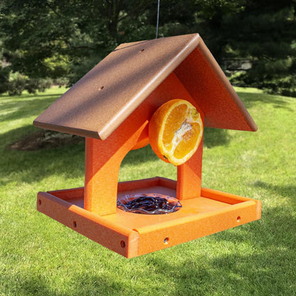 Single Oriole Feeder Made of High Density Poly Resin