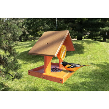 Single Oriole Feeder Made of High Density Poly Resin