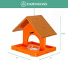 Single Oriole Feeder Made of High Density Poly Resin