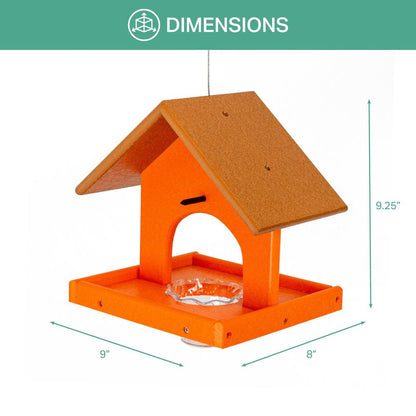 Single Oriole Feeder Made of High Density Poly Resin