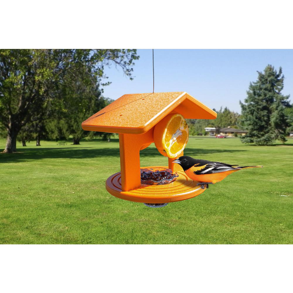 Single Oriole Feeder Made of High Density Poly Resin