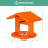 Single Oriole Feeder Made of High Density Poly Resin
