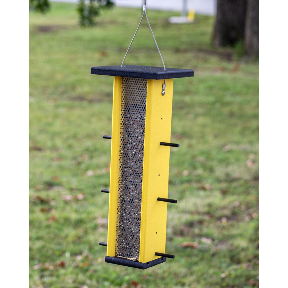 Finch Bird Feeder Made with High Density Poly Resin