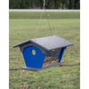 Blue Bird Feeder Made with High Density Poly Resin