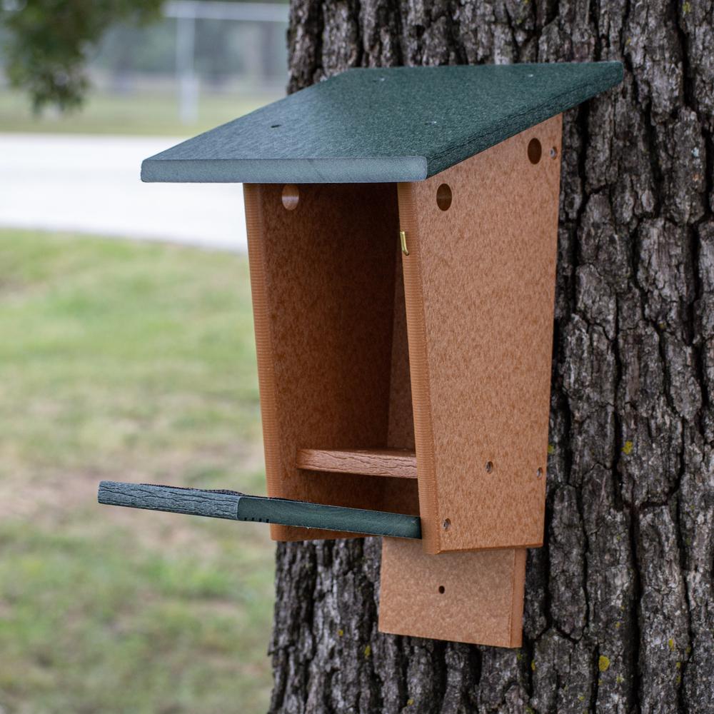 Blue Bird House Made of High Density Poly Resin