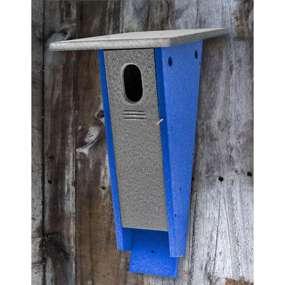 Peterson Blue Bird House Made with High Density Poly Resin