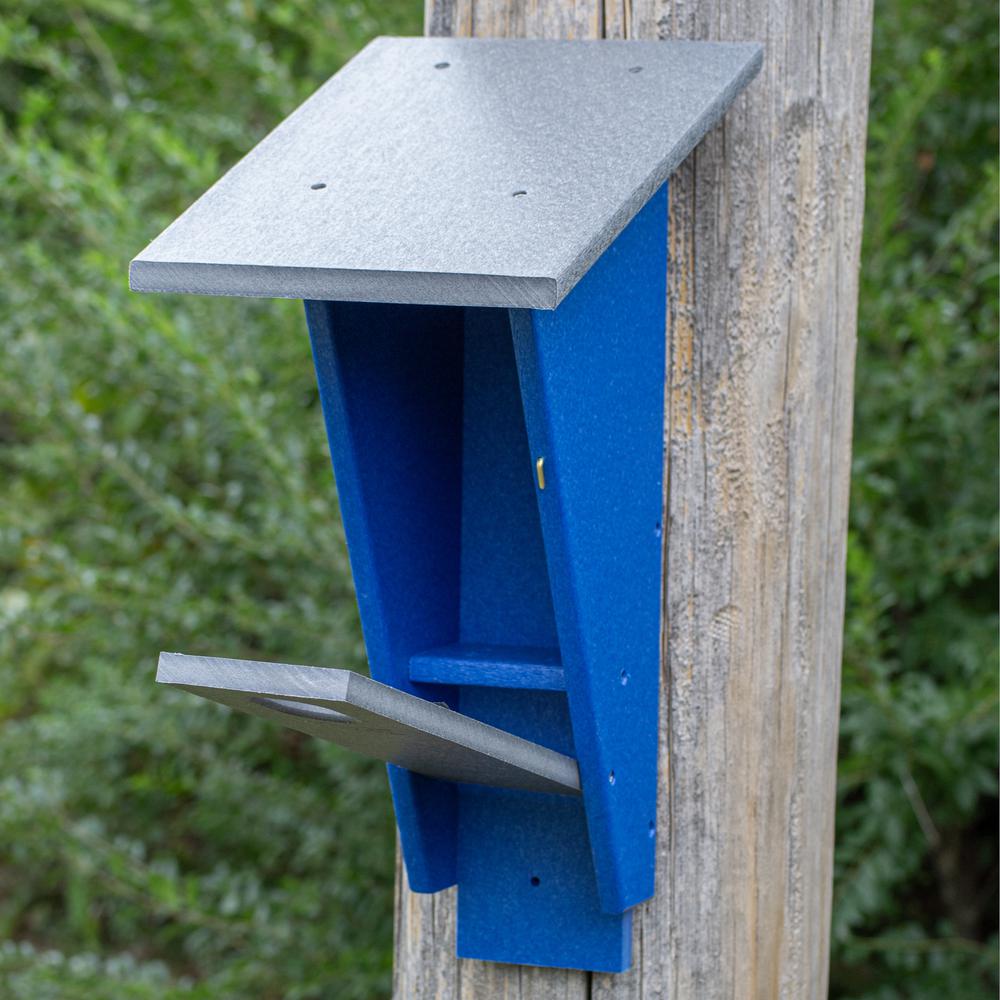 Peterson Blue Bird House Made with High Density Poly Resin