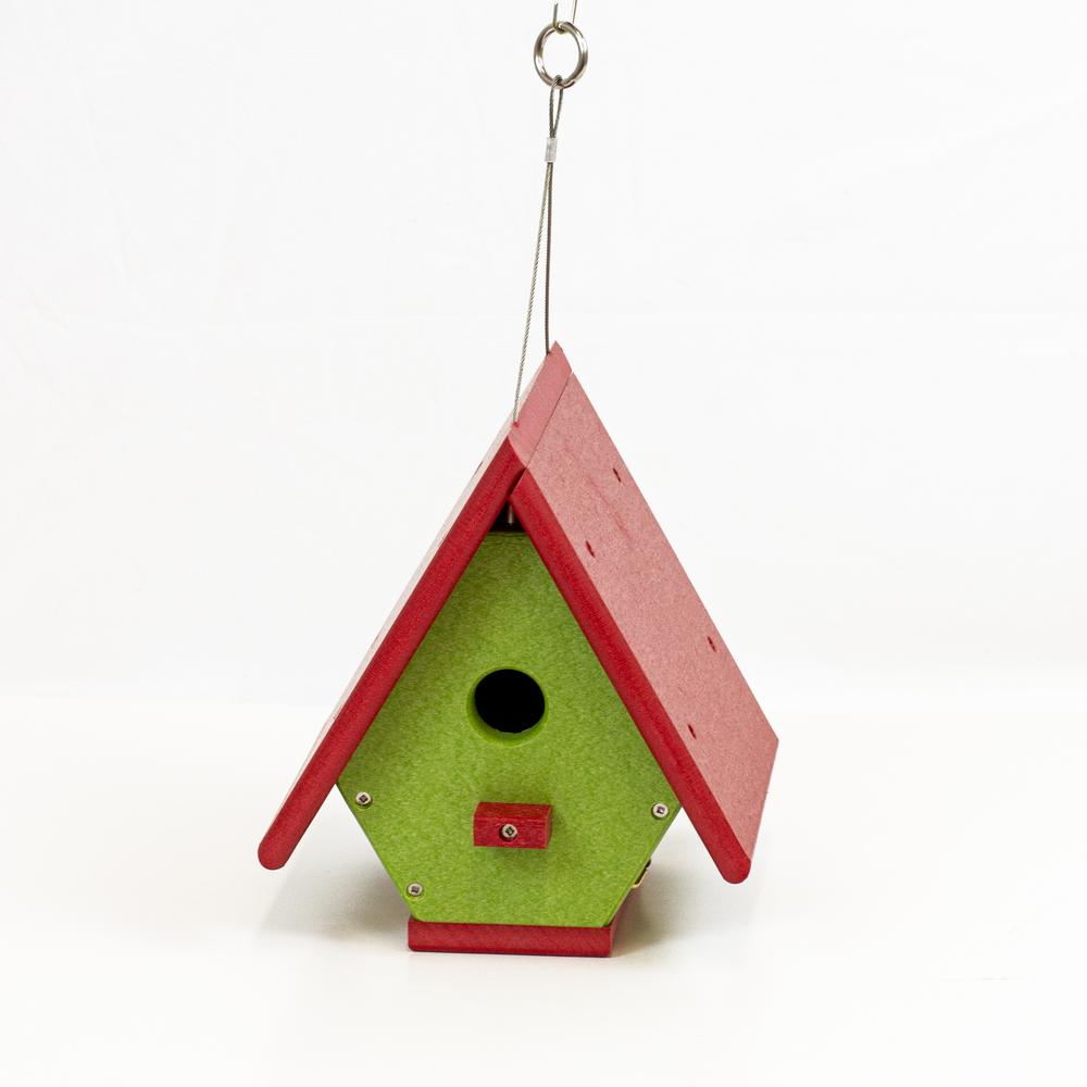 Wren Bird House Made of High Density Poly Resin