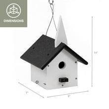 Church Wren Bird House Made of High Density Poly Resin