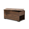 Skylar Modern and Contemporary Walnut Brown Finished Cat Litter Box Cover House