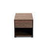 Skylar Modern and Contemporary Walnut Brown Finished Cat Litter Box Cover House