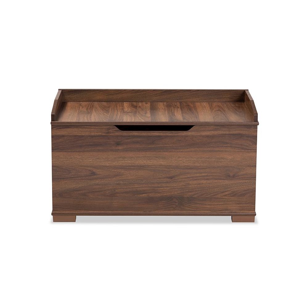Walnut Brown Finished Wood Cat Litter Box Cover House
