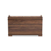 Walnut Brown Finished Wood Cat Litter Box Cover House