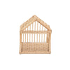 bali & pari Pieta Modern Bohemian Natural Brown Rattan Pet Bed