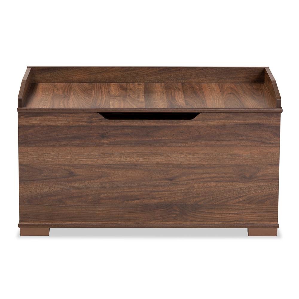 Walnut Brown Finished Wood Cat Litter Box Cover House