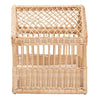 bali & pari Pieta Modern Bohemian Natural Brown Rattan Pet Bed