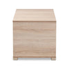 Oak Finished 2-Door Wood Cat Litter Box Cover House