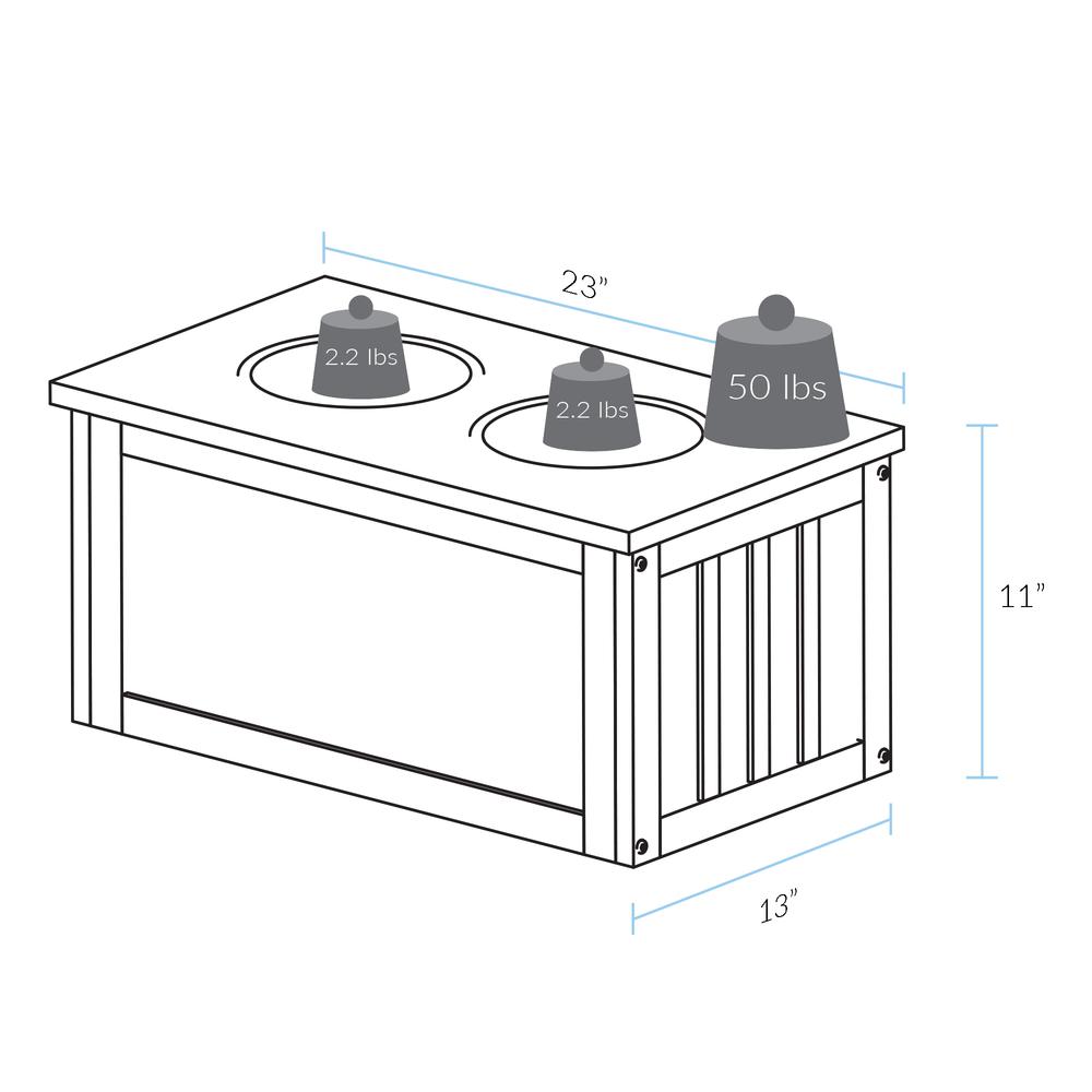 Pet Feeder Storage Stand