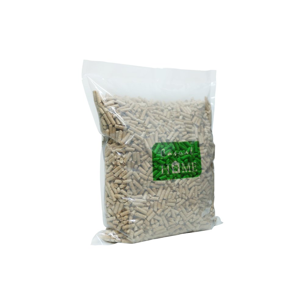 Casual Home 100% Natural Pine Wood Non-Clumping Cat Litter Wood Pellets - 8 lbs