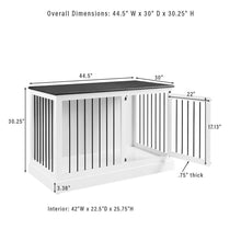 Winslow Small Credenza Dog Crate