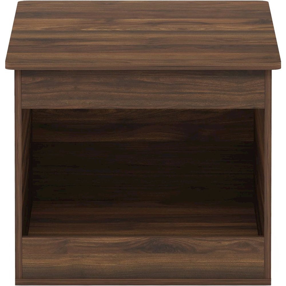 Furinno Peli Top Opening Litter Box Enclosure, Columbia Walnut