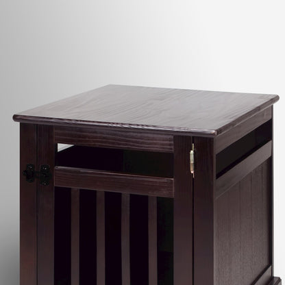 Chappy Pet Crate with Wood Slats