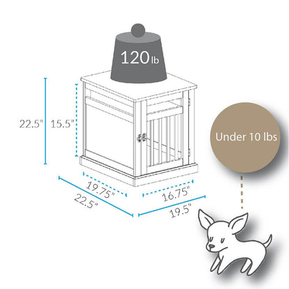 Chappy Pet Crate with Wood Slats