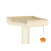 Mult -Level Real Wood Cat Tree Hammock Bed, Climbing Center For Cats And Kittens